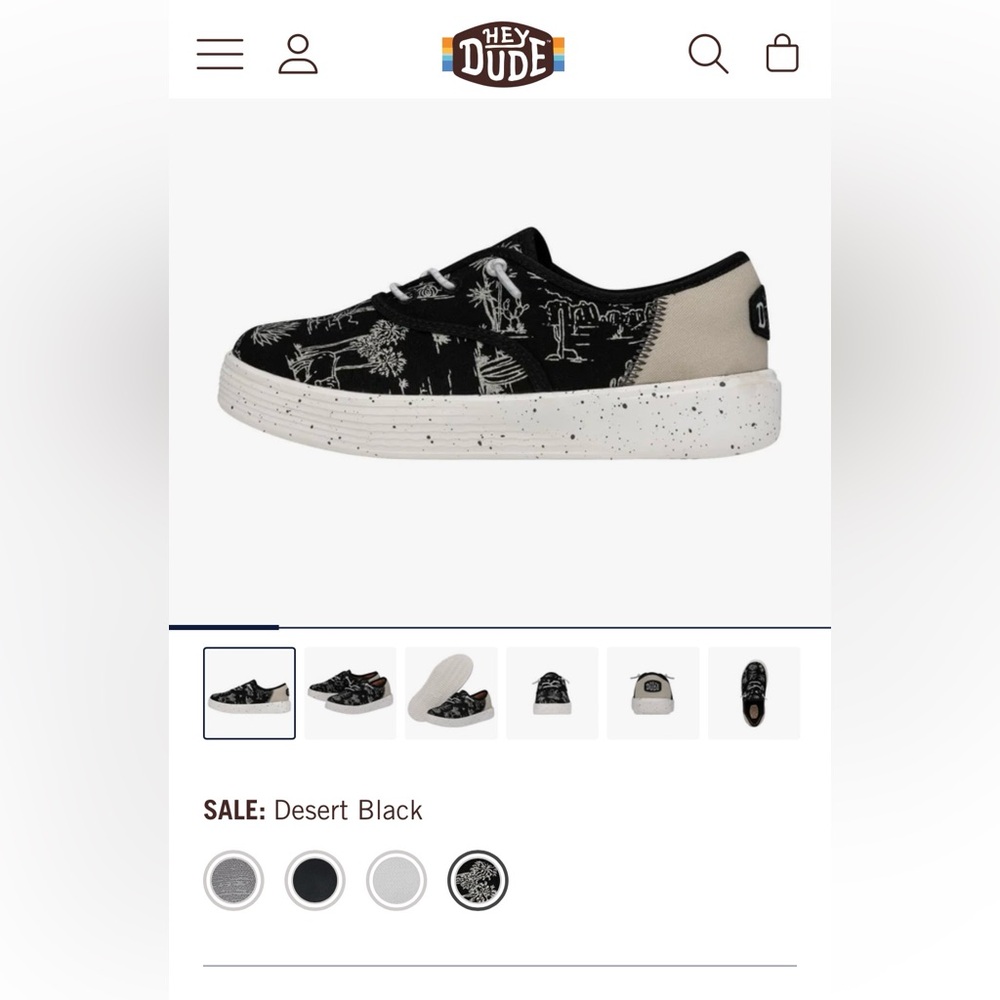 Toddler 9 Hey Dudes Sneaker